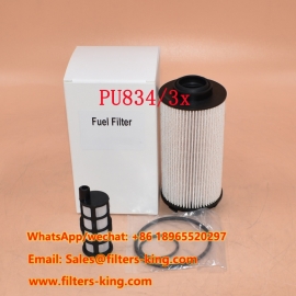 PU834/3x Filtro de combustible