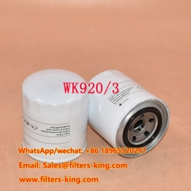Filtro de combustible WK920/3