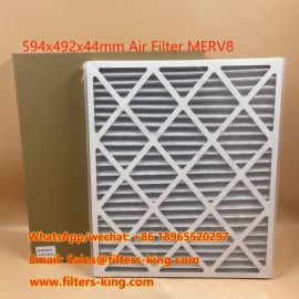 Filtros plisados de eficiencia media 594*492*44