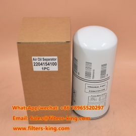 Separador de aire y aceite 2204154100 Piezas de compresores