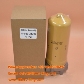 Conjunto de filtro de aceite hidráulico 714-07-28703